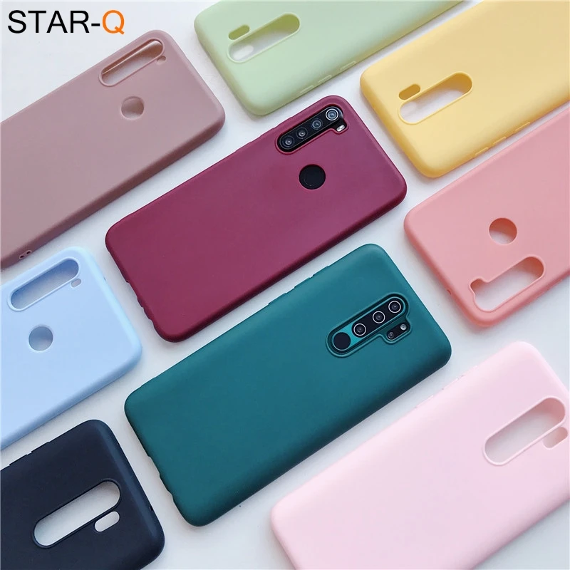 Candy Color Silicone Case For Oppo For Oppo Reno 2 Z 10x Zoom A5 A9 2020 A11x F5 F7 A3s A73 Ace 4 Pro Matte Soft Tpu Back Cover Phone Case Covers Aliexpress