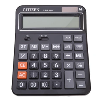 

Calculator Standard Function Desktop Business 14-digit Calculator