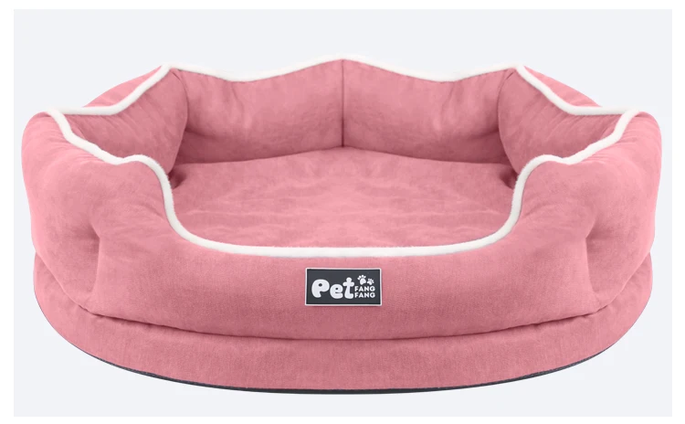 Four Seasons Pet Kennel Soft Velvet Pet Nest For Cats Dogs Washable Pet Dog Sleeping Mat Memory Cotton Dogs Sofa Bed Cats Nest (11)