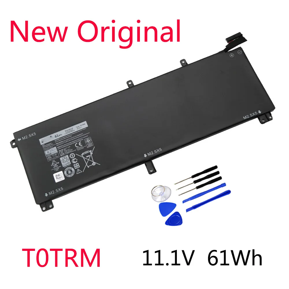 New T0TRM Laptop Battery For Dell XPS 15 9530 Precision M3800 TOTRM H76MV 7D1WJ 11.1V 61WH | Компьютеры и офис