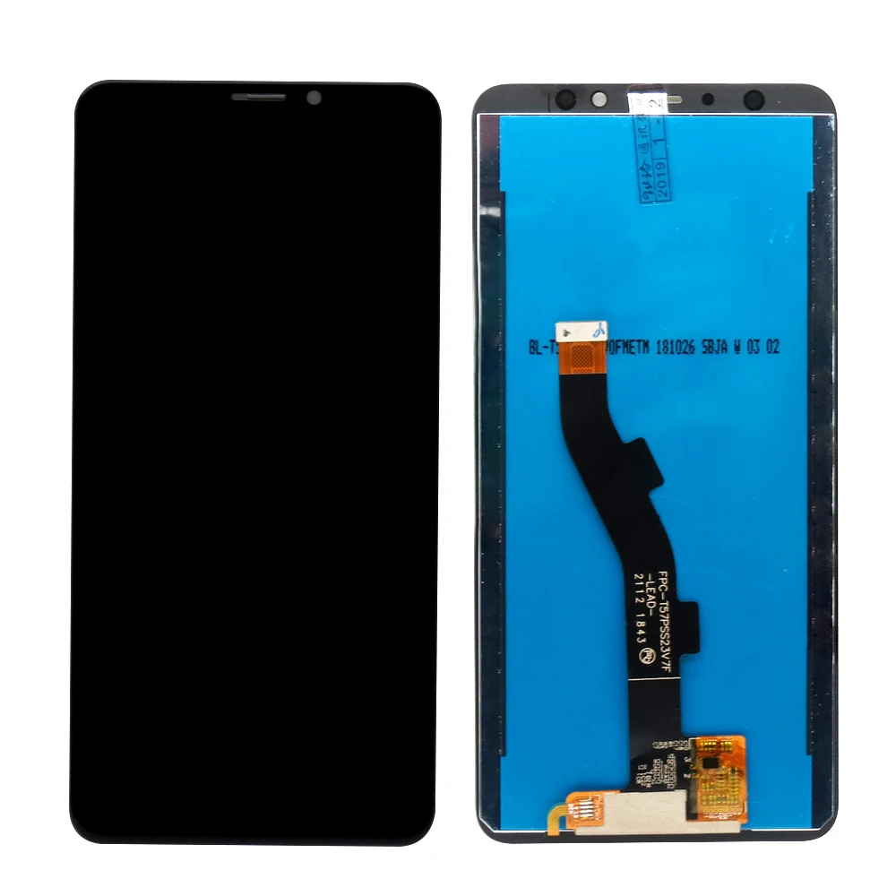 Для Meizu M8 Lite ЖК-дисплей кодирующий преобразователь сенсорного экрана в сборе с рамкой ремонт для Meizu M8 M8Lite V8 Lite телефон