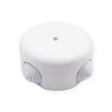 Керамическая Монтажная коробка огнезащитная настенная распределительная коробка для проводов Водонепроницаемая Керамическая электрическая Монтажная коробка