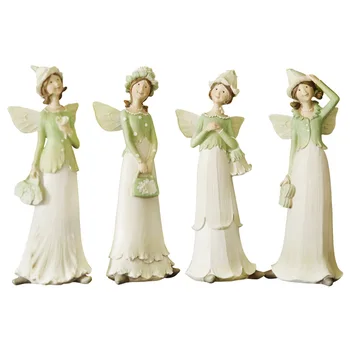 

[HHT] PASTORAL FLOWER FAIRY HOME DECORATION ACCESSORIES BEDROOM LIVING ROOM WINE CABINET DESKTOP SMALL FURNISHINGS RESIN CRAFTS