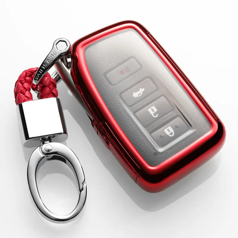 

PC+TPU Car Key Cover Case For Lexus NX GS RX IS ES GX LX RC 200 250 350 LS 450H 300H Key Case keychain keyring Accessories