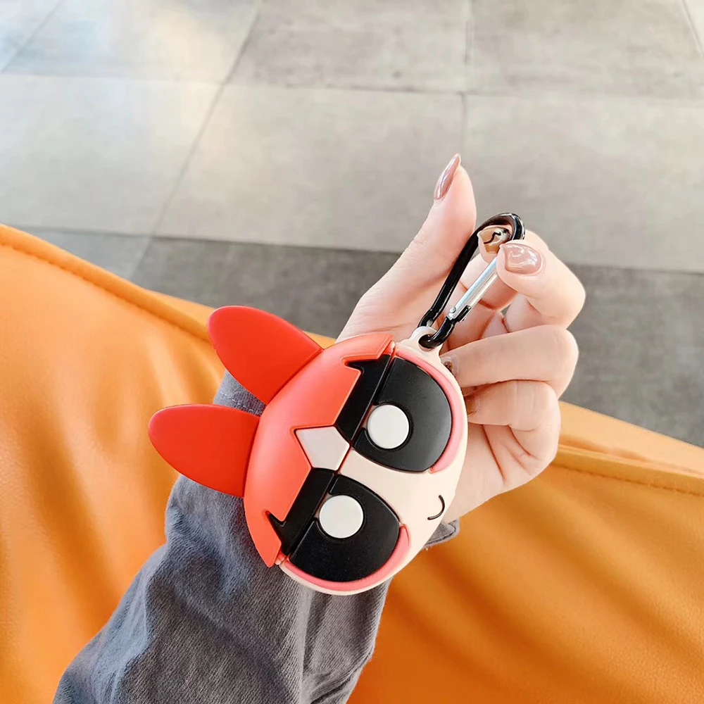 Милый цветок Powerpuff девушки полицейский INS чехлы для наушников для Apple Airpods 3 силиконовый защитный чехол для наушников Аксессуары