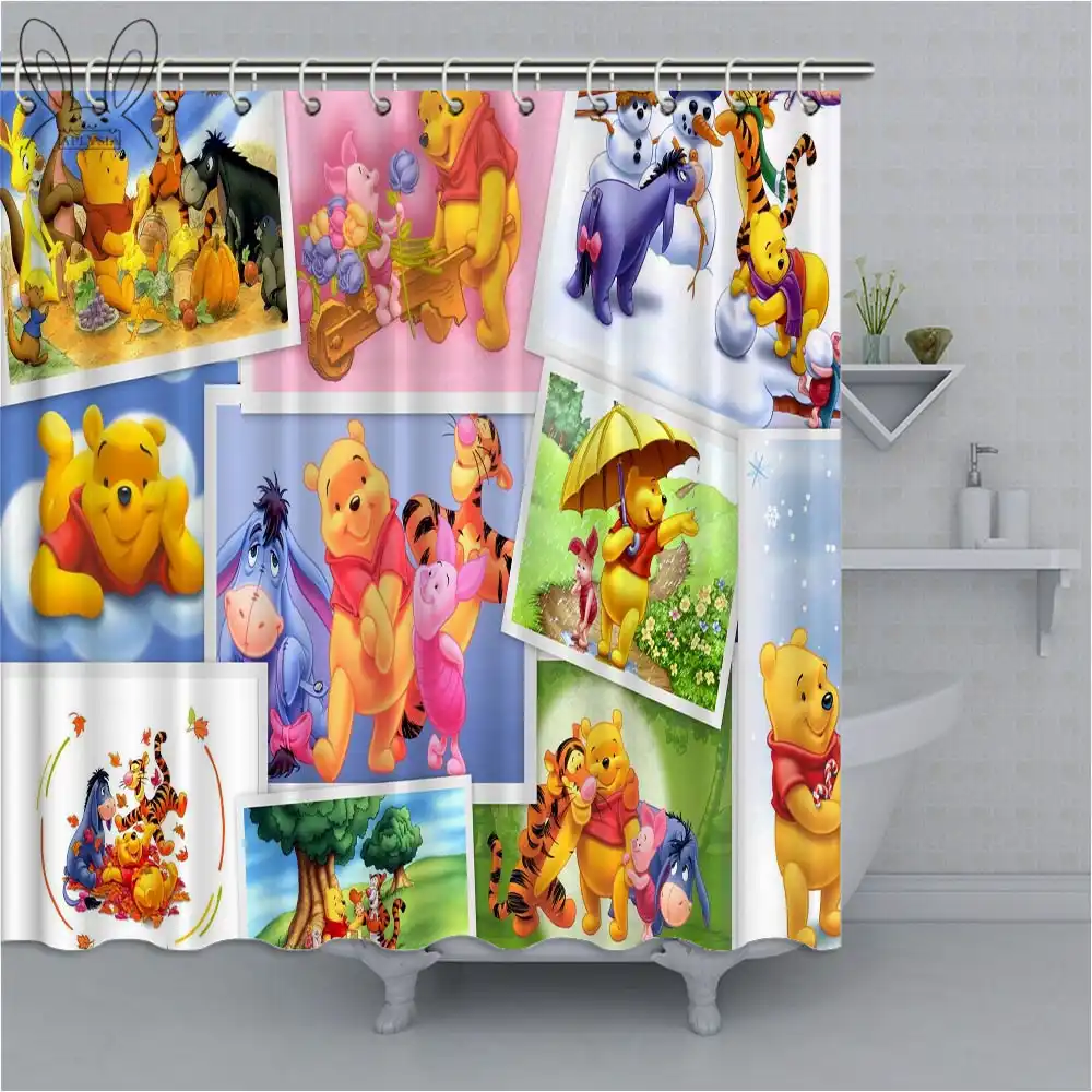 Bad Dusche Vorhange Winnie The Pooh Und Tigger Umweltfreundliche