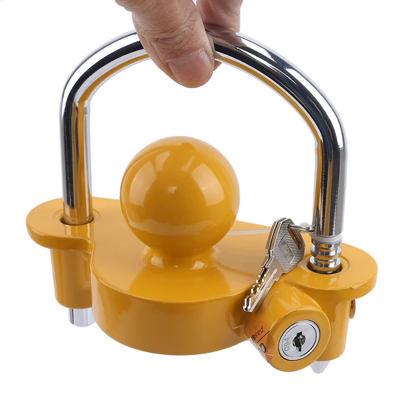 Universal Heavy Duty Hitch Lock Caravan Trailer Ball Coupler Trailer Lock Heavy Duty Hitch Anti