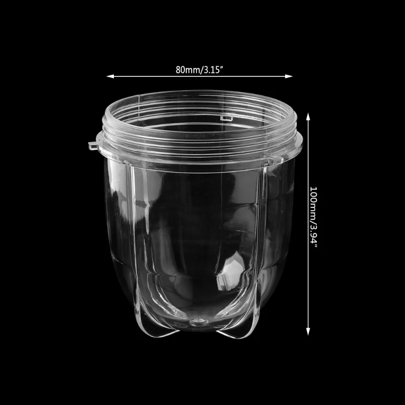Juicer Blenders Cup Mug Clear Replacement Parts With Ear For 250W G8TC