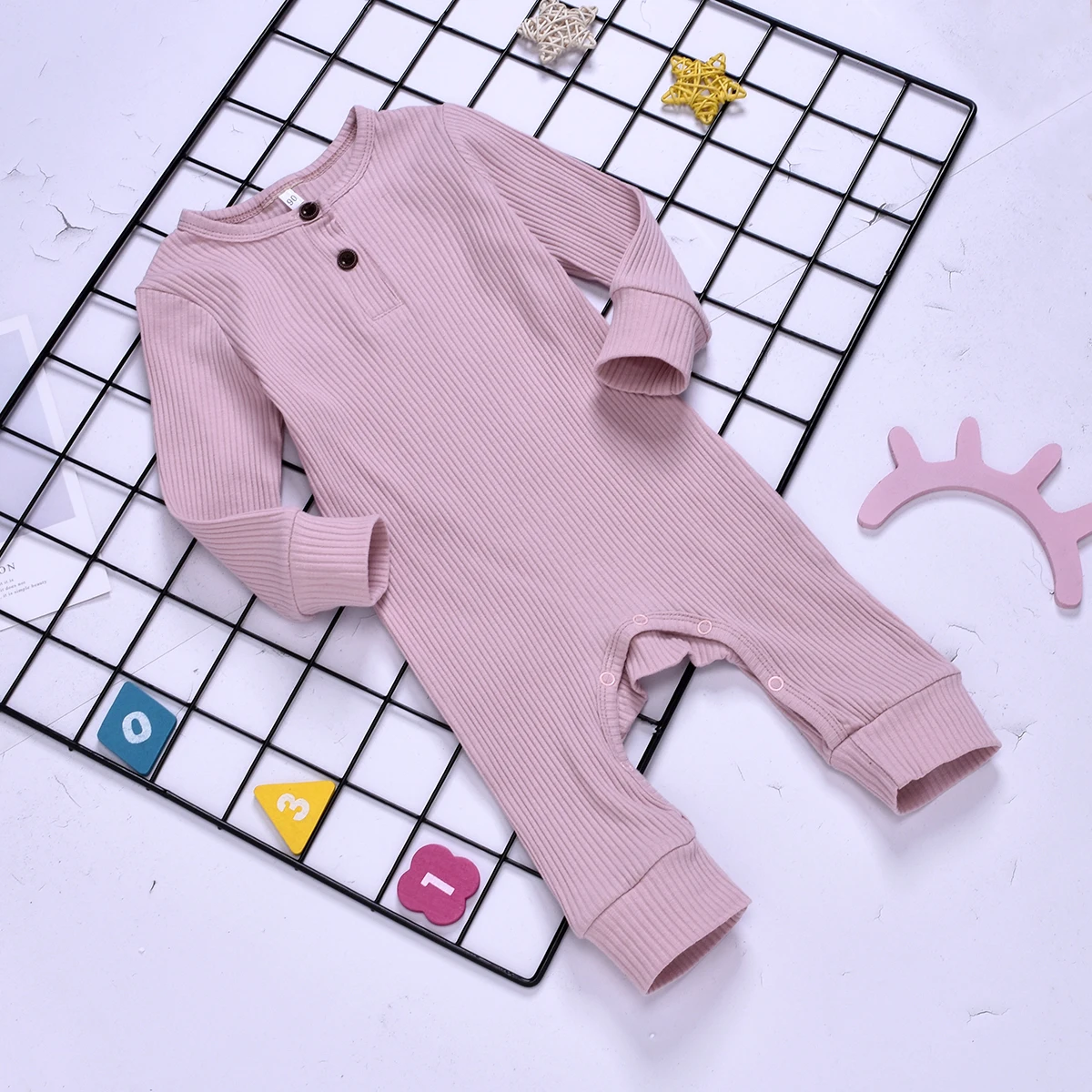 2019 Comfortable soft funny boy and girl organic baby clothes sleepsuit clothing romper Sets