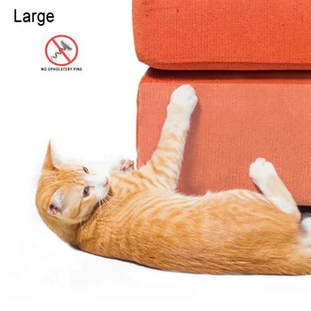 

4pcs Cat Scratch Guards Mat Scraper Cat Tree Scratching Claw Post Protector Sofa Cover For Cats Scratcher Paw Pads Pet Furniture