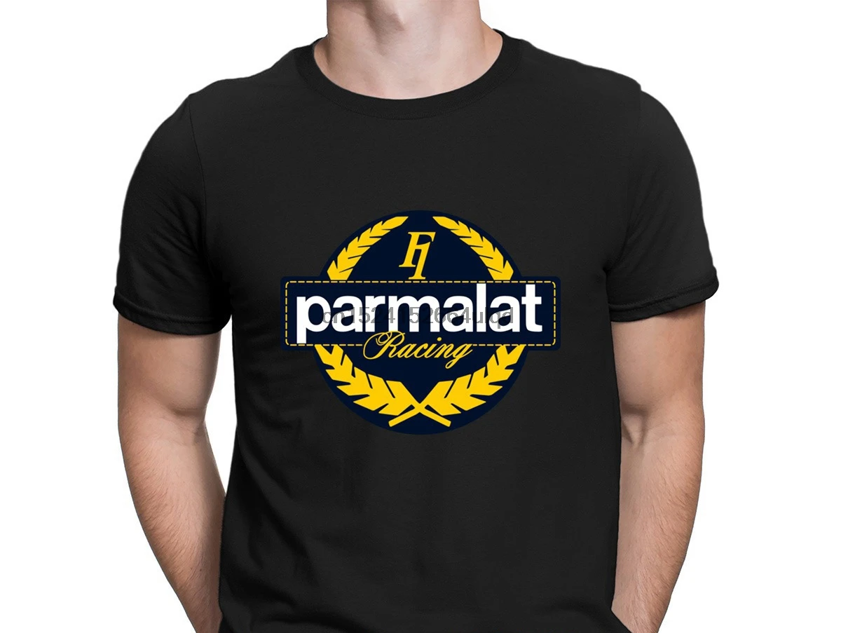 Футболка Niki Lauda Parmalat Racing хлопковая с уникальным характером и юмором на весну