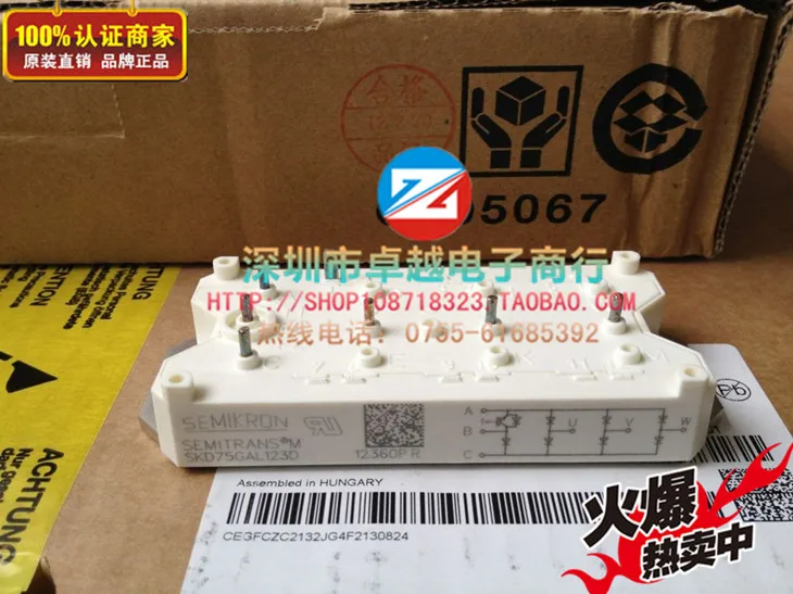 Германия IGBT SKD75GAL123D SKD100GAL123D Spot- ZYQJ