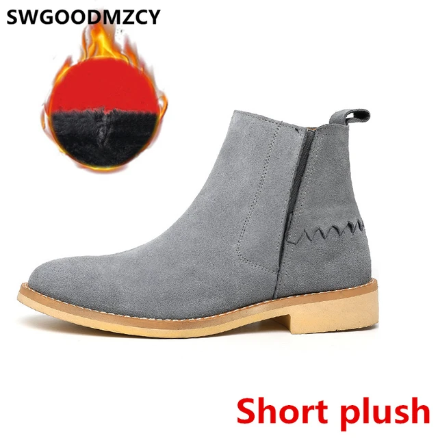 Chelsea Boots Men Winter Shoes Men Ankle Boots Men Snow Boots Shoes Male Winterschuhe Herren Botas Hombre Cuero Botas Nieve Chelsea Boots Shoes Aliexpress