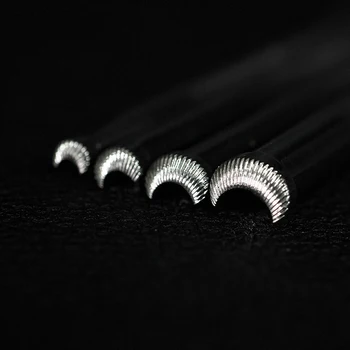 

DIY handmade leather products vegetable tanned leather stainless steel leather carving printing tool C-shaped radial pattern