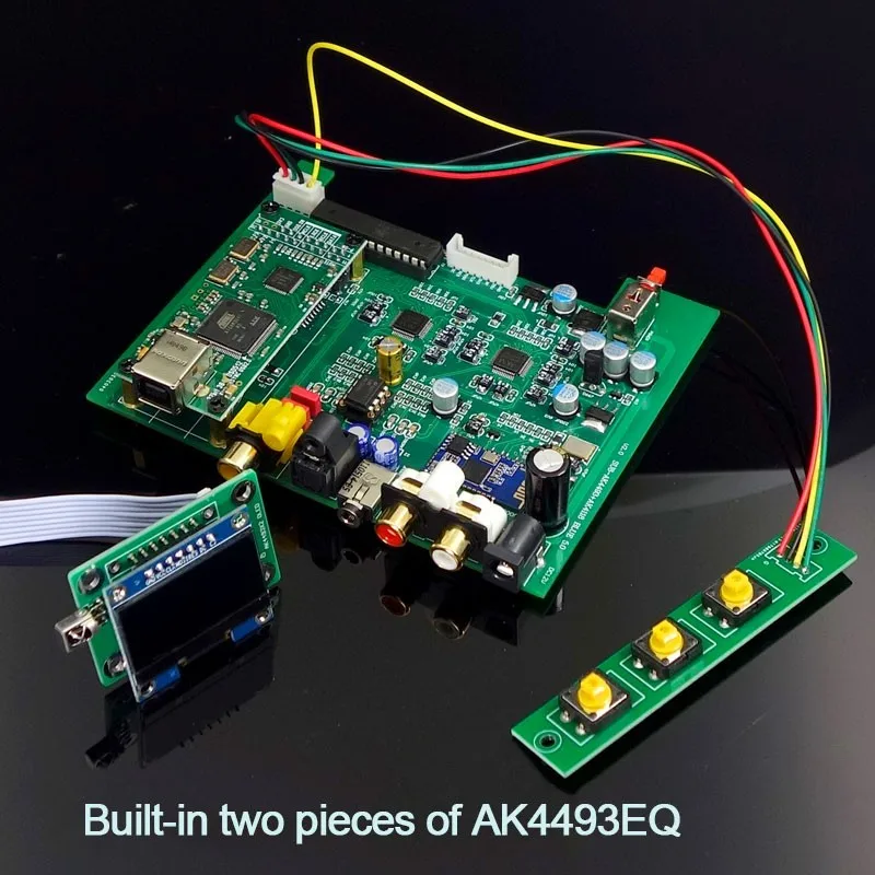 SU9 аудио ЦАП Плата двойной AK4493EQ для коаксиального оптического Bluetooth входа(без USB интерфейса оболочки