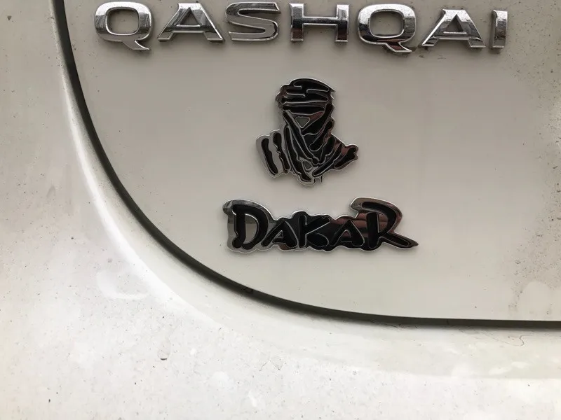 Классные металлические наклейки на бампер dakaresuv Натяжные внедорожные наклейки на бампер модифицированные