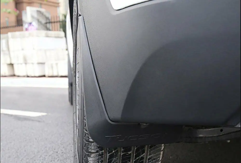Подходит для hyundai Tucson- 4 шт. автомобильные насадки для защиты от грязи защитные брызговики