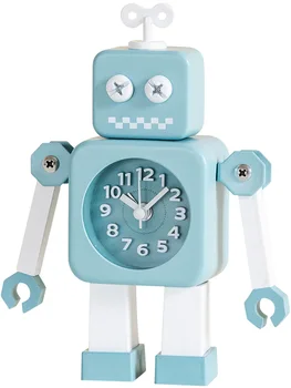 

Robot Creative Modern Alarm Clock Silent Nordic Home Digital Alarm Clock Reloj Despertador Proyecci N Metal Products SC OO50AC