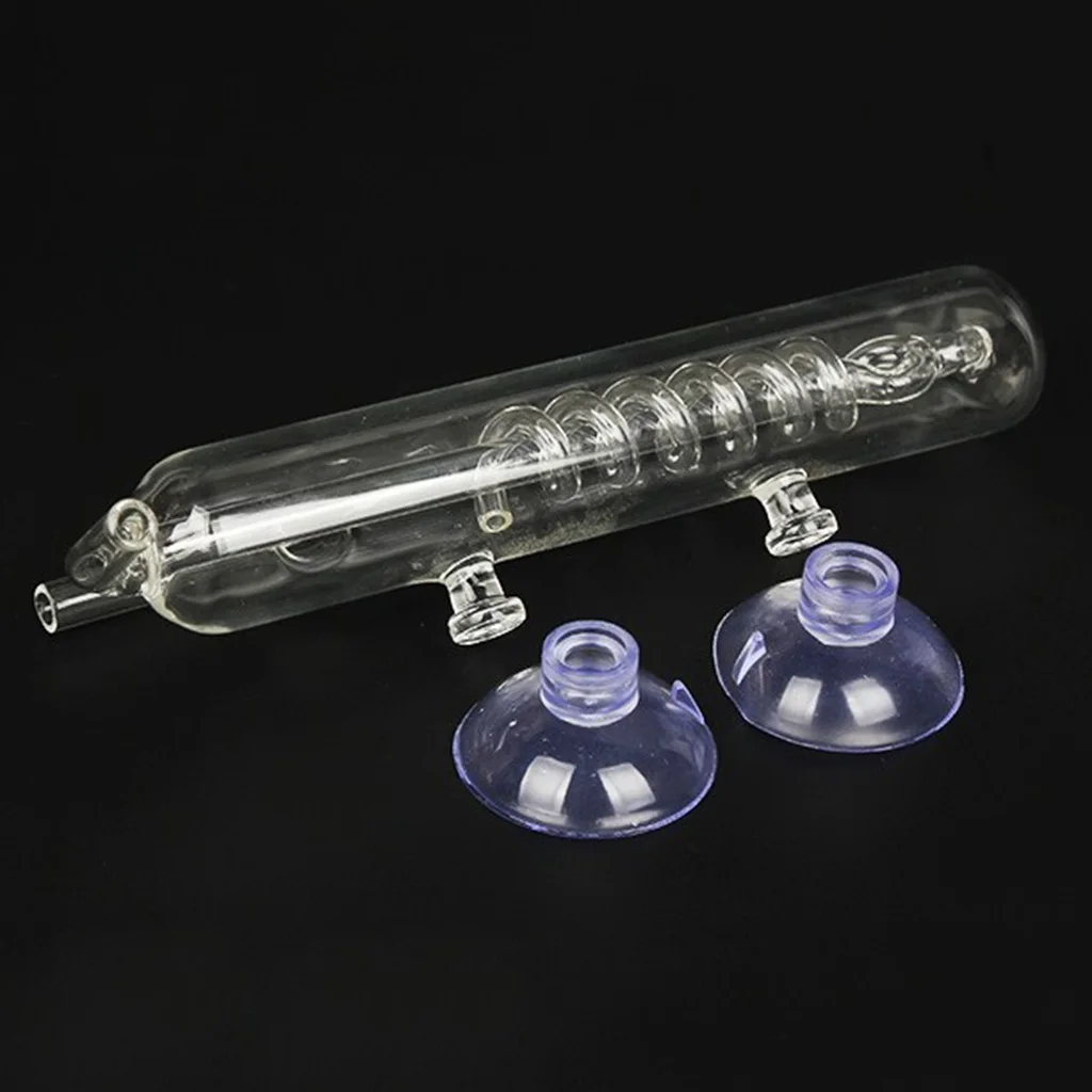 Aquarium Fish Tank CO2 Monitor Tester Spiral Bubble Counter Easy To Install Aquarium Fish Tank CO2 Monitor Tester Spiral Bubble Counter Easy To Install