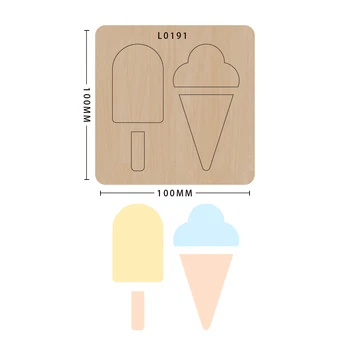 

Food knife mold wood mold cutting die decoration, model L0191, suitable for common machines on the market