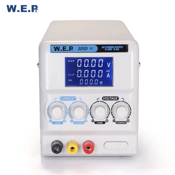 

WEP 305D-IV 5A 30V DC Power Supply LCD Display Variable Voltage Current DC Switching Power Supply