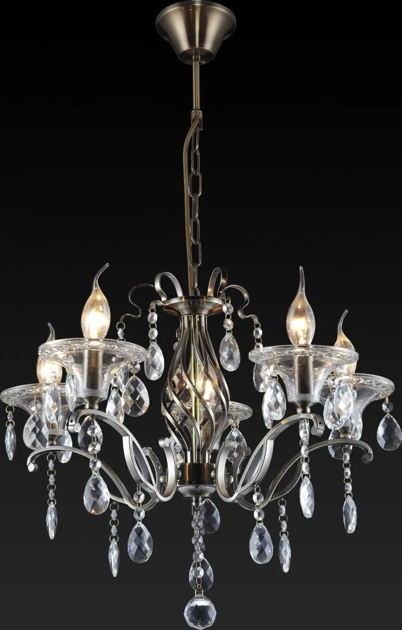 Люстра Toplight TL7220D-05AB Zoe Bronze 722005