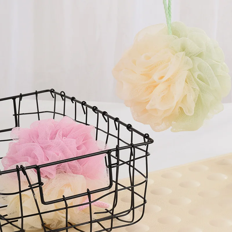 Elegant Family Loofah Ultra Large Super Soft Mesh Sponge Manufacturers Supply Genuine Product Double Color Joint Bath Supplies W