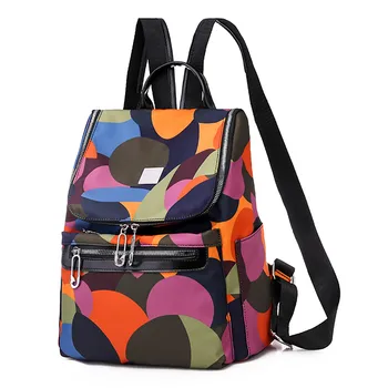 

Women's Fashion Backpack Waterproof Oxford Bag Anti-Theft Shoulder Bag Leisure Fashion Orthopedic College high Girl School Bags