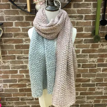 

Bufandas Invierno Mujer Autumn and Winter All-match Color Matching Couple Scarf Shawl Scarf Korean Version Echarpe Femme Fashion