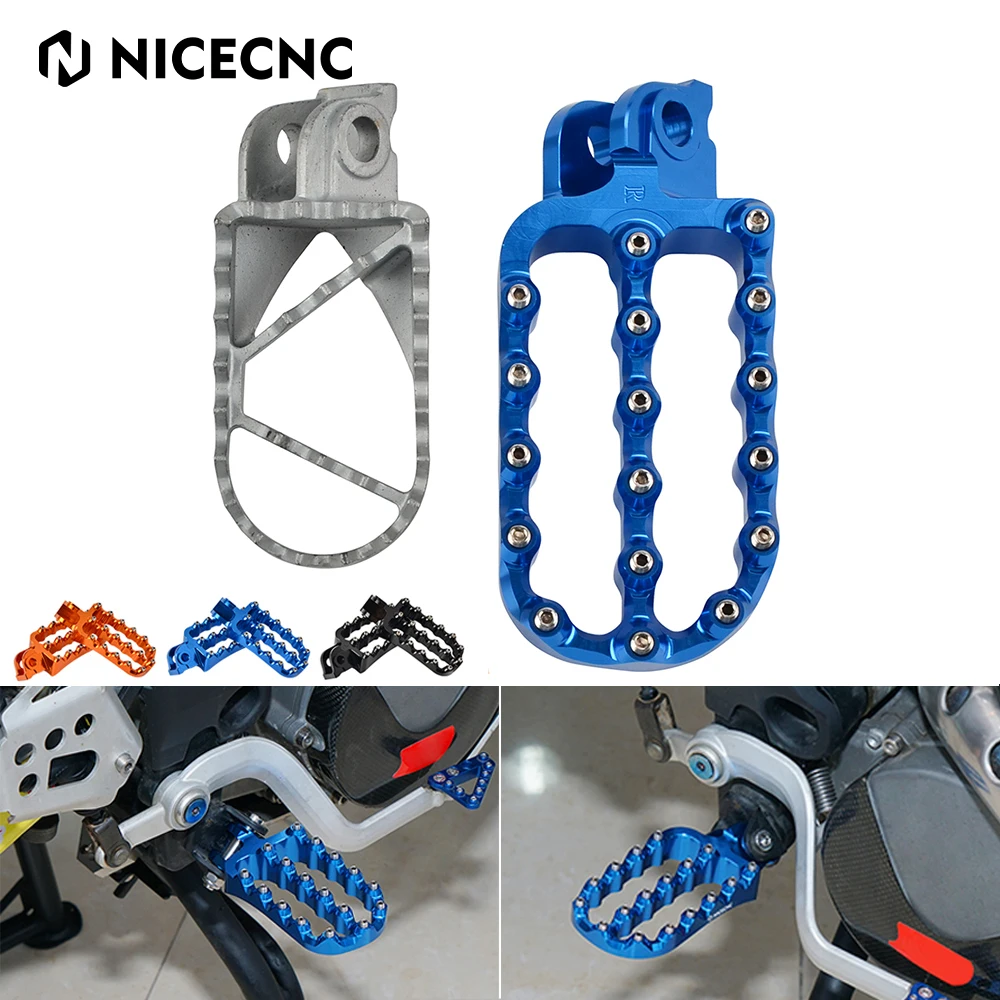 Enlarged Foot Pegs Rest Extended Footpegs Footrest For Husqvarna 701 Enduro Supermoto 2016 2017 2018 2019 2020 2021 2022 | Автомобили и