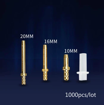 

1000 Sets Dental Brass Pin Dowel Nail with Plastic Sleeve Pattern Dental Lab Material Ordinary Nail Pins on Stone Model Work