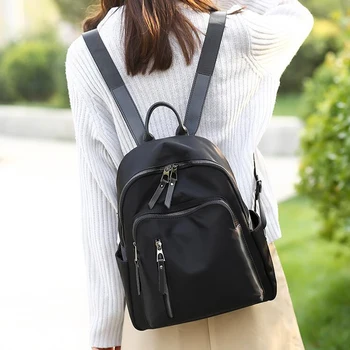 

Women's Backpack Fashionable Nylon Oxford Large Capacity Waterproof Wearable Travel New Ladies Backpack Mochila Bolsa De Viaje