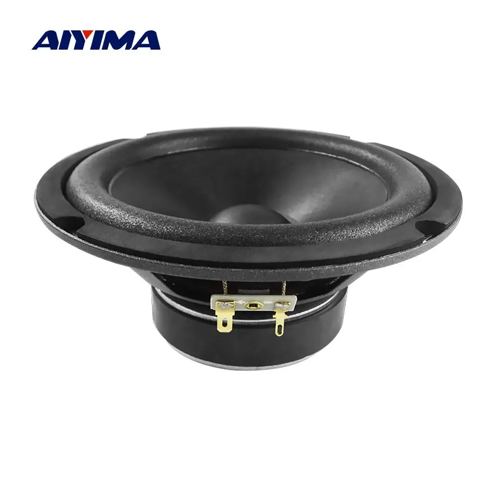 AIYIMA 1 шт. 6 5 дюйма средний бас динамик драйвер 4 Ом 80 Вт 25 ядер HIFI Средний