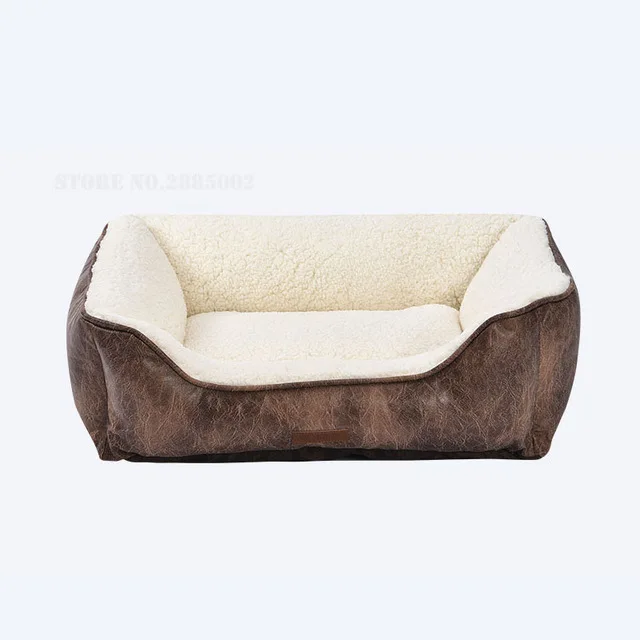 Square-M Xiaomi Pet гнездо утолщенные теплые износостойкие водонепроницаемые анти-грязные высокая эластичность съемные, пригодные для стирки домашних животных спальный коврик товары для домашних животных - Цвет: Square-M