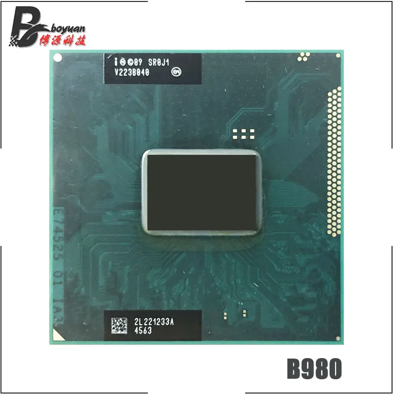 

Intel Pentium B980 SR0J1 2.4 GHz Dual-Core Dual-Thread CPU Processor 2M 35W Socket G2 / rPGA988B
