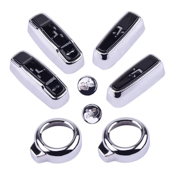 

Car Seat Adjustment Button Cover Trim Moulding Black Cap Fit for Land Rover Range Rover Evoque 2016 2017 2018 2019 2020