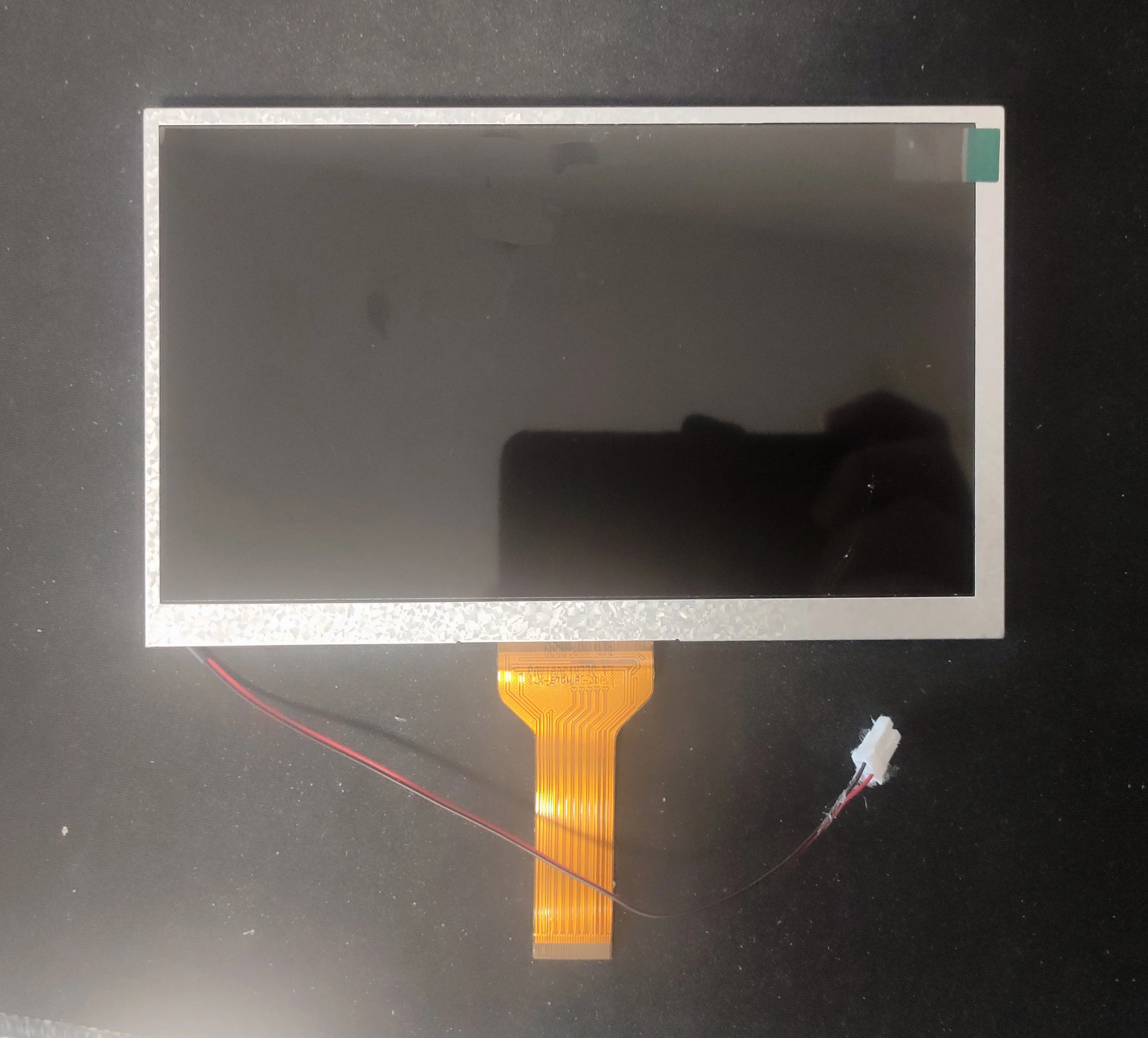 Tela Lcd de Polegadas 30pin Wd070gxm30ae-m5 Boe-lx65c105530p K0708s5530 Kl07b0013fpc-v1 K0701s5527 165x100 mm 1024x600 164x 99 mm - Imagem 2
