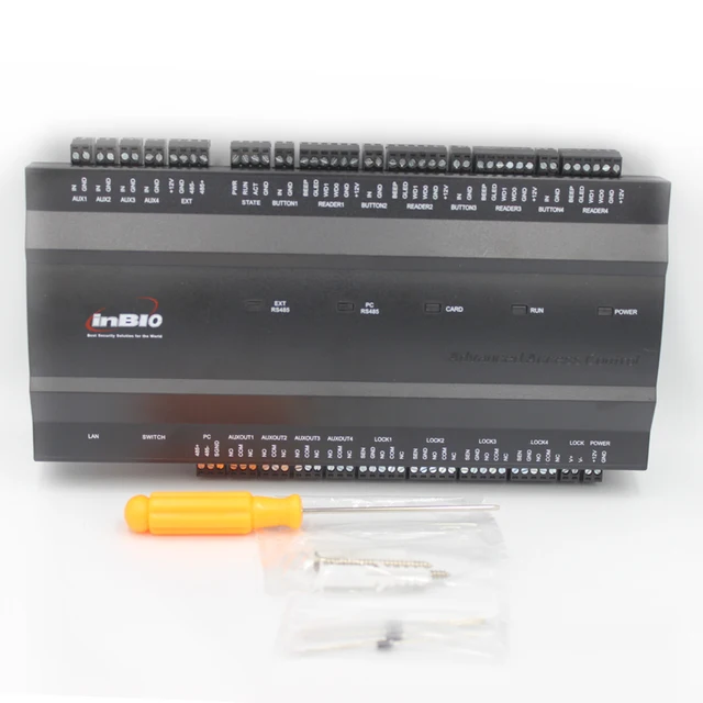 IP-based Tcp/Ip Access Control Panel Board Security Access Controller TCP/IP and RS485 Communication Inbio 260 inbio 460 6