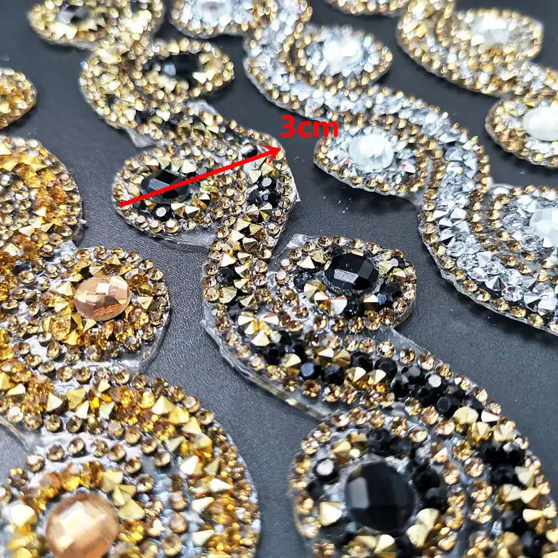 Lace Ribbon Lace Fabric Lace Sewing Accessories Lace Sewing Supplies Lace Accessories Lace Garment Accessories Clothing Accessories Clothing Craft Accessories 1Yard African Lace Trim Round Rhinestone Tassel Beads Pendant Collars