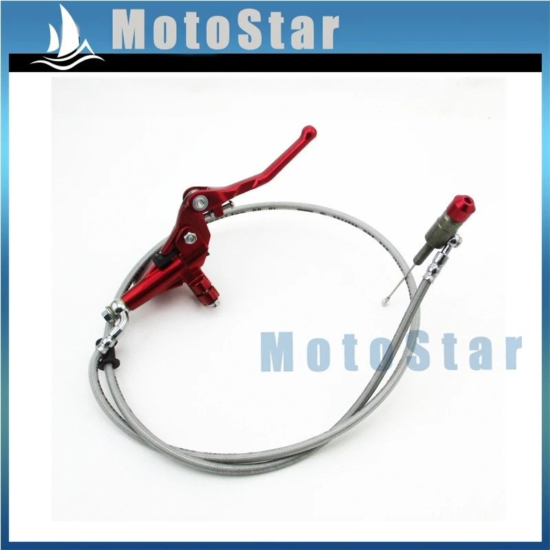 ЧПУ красный рычаг сцепления Главный цилиндр для китайского Lifan YX XR CRF KLX SSR YCF IMR Atomik