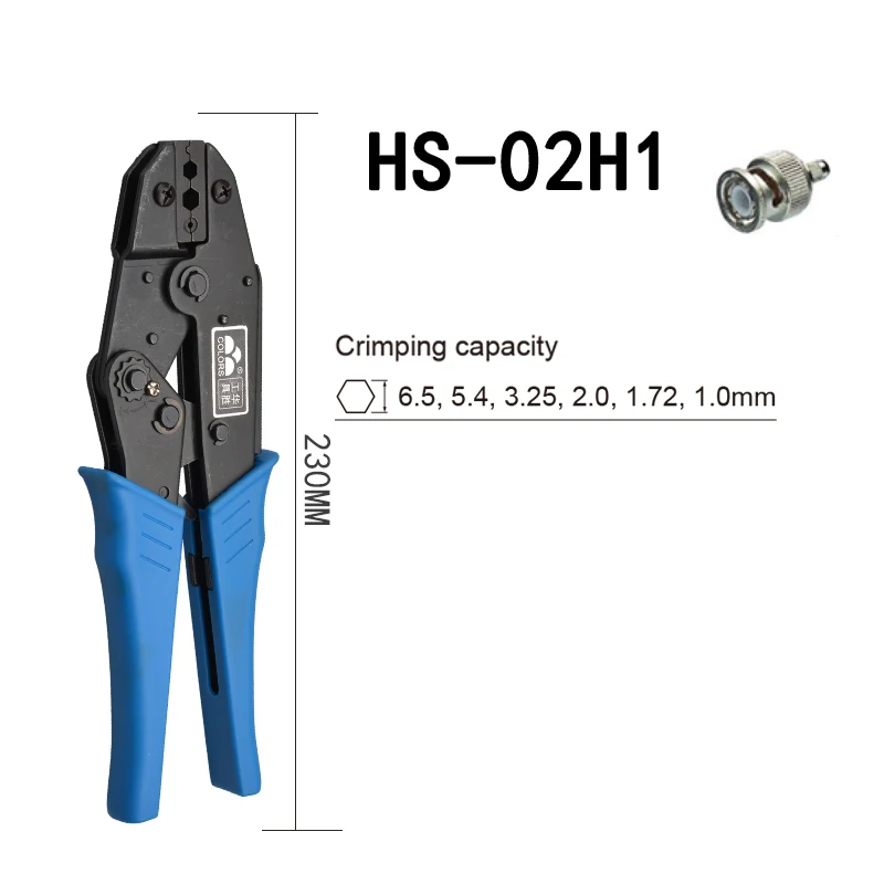 HS-02/05H/457High Quality Professional Hand Tools crimping pliers for non-insulated terminals and connectors Mini Crimper Plier