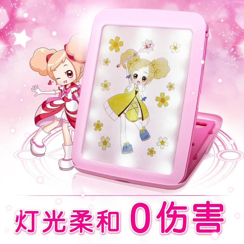 

Toys Small Fairy Graphics Tablet Children Creative DIY Drawing Board Early Childhood Educational Painting Toy 3-9-Year-Old A035