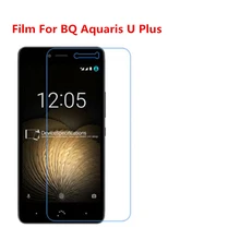 Film de protection d'écran LCD HD Ultra-fin, transparent, avec chiffon de nettoyage, pour BQ Aquaris U Plus, 1/2/5/10 pièces=