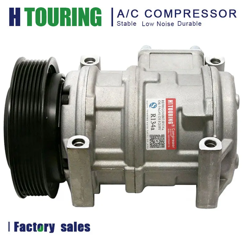 Compressore Ca 10Pa17C Per Land Rover Defender Discovery Range Rover V8 Jaguar Xk8 447200-3422 447200-3423 4472003427 4472003421