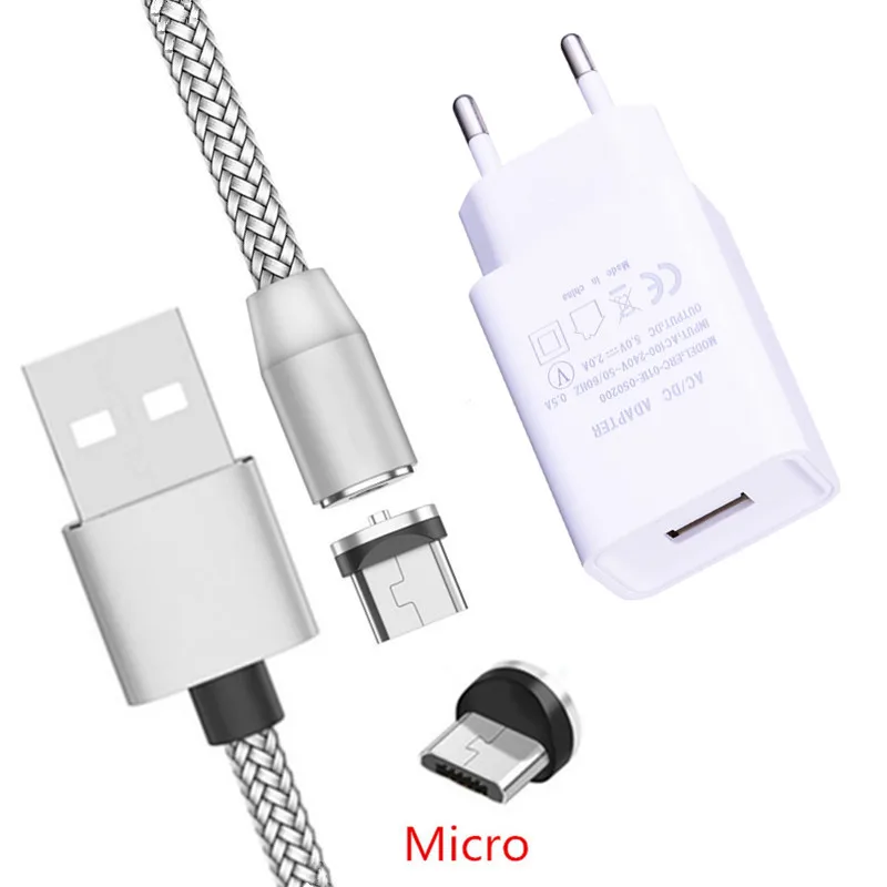 Магнитный кабель Micro usb для Samsung Galaxy S7 Huawei Y9 honor 9A Redmi 5 Lenovo ZTE Blade V9 android зарядное