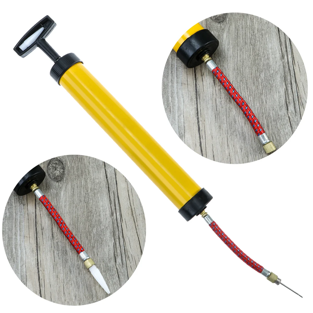 Sports Ball Pump with Pin Needle Inflator for Basketball Football