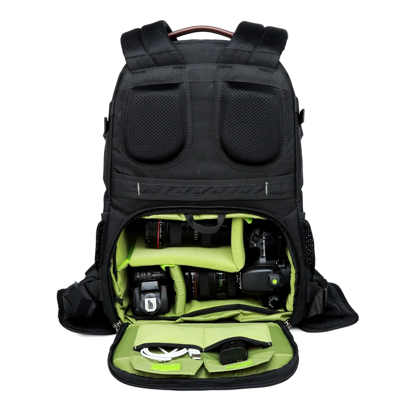 Coress Multi Purpose Waterproof Nylon Camera Backpack Large DSLR Bag Outdoor Travel Photo Bag For Nikon Canon Sony Notebook 8099