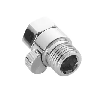 

1 Pc Full Brass G1/2" Flow Quick Control Shut-OFF Valve Head Hand For Shower Saver Shutoff Water Q6R9