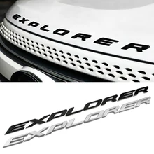52 Cm X 2 Cm Logo Explorer Brief Auto Sticker Voor Ford Ford Explorer Auto Cover Speciale Brief Auto Logo body Decoratie Sticker