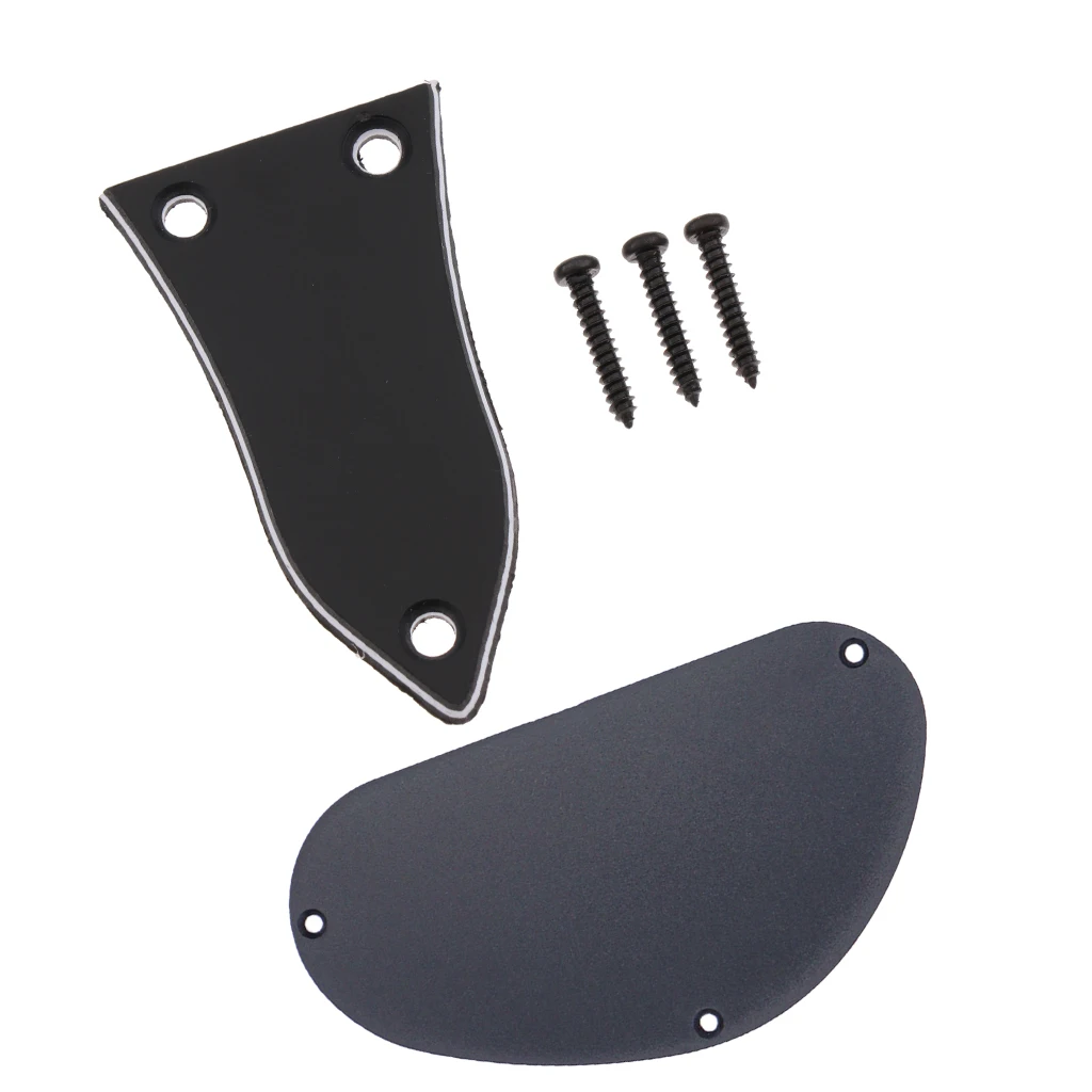 3-ply Truss Rod Cover Screws Set with Guitar Cavity Cover Guitar Parts